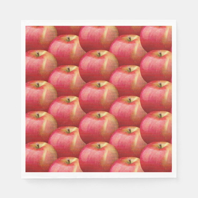 DELICIOUS RED APPLES NAPKIN (Front)