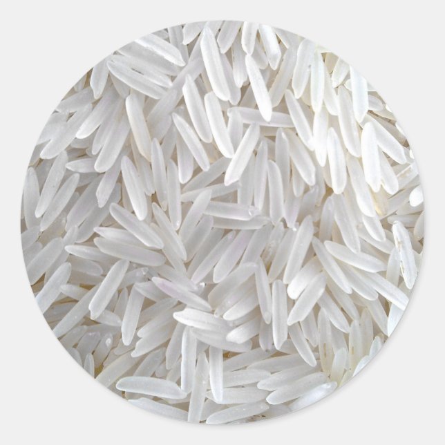 Delicious Rice Classic Round Sticker (Front)