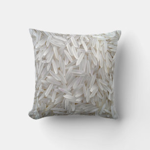 Delicious Rice Throw Pillow