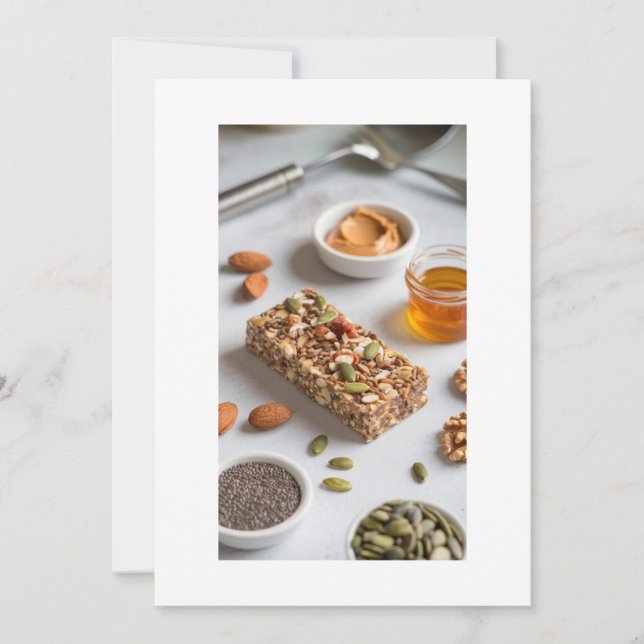 delicious snack invitation (Front)