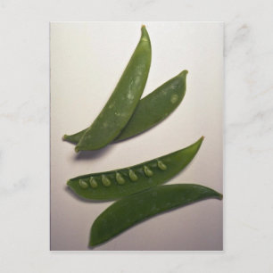 Delicious Snow peas Postcard