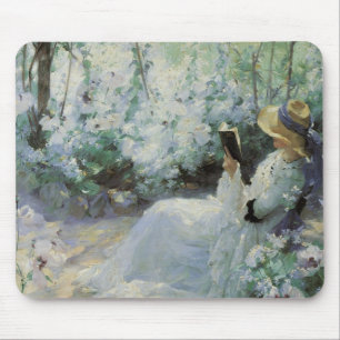 Delicious Solitude by Frank Bramley, Vintage Art Mouse Pad