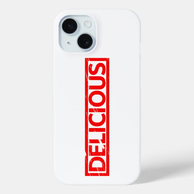 Delicious Stamp Case-Mate iPhone Case (Back)