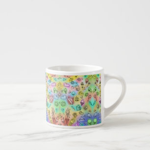 DELICIOUS SUMMER DESSERTS PATTERN ESPRESSO CUP
