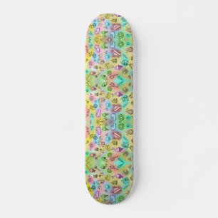DELICIOUS SUMMER DESSERTS PATTERN SKATEBOARD