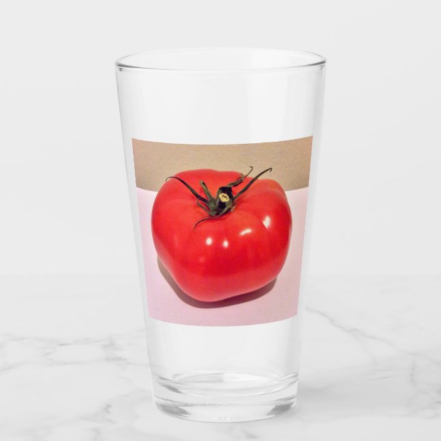 Delicious Tomato Red Juicy 4Tina Glass (Front)