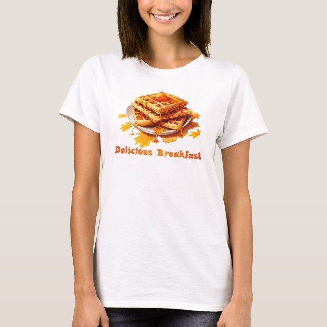 Delicious Waffles T-Shirt (Front)
