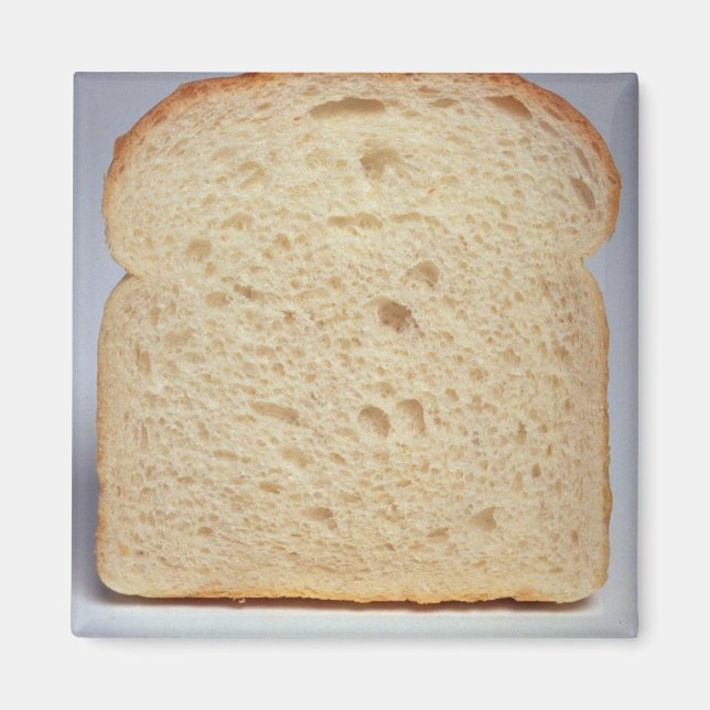 Delicious White bread Magnet (Front)