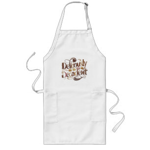 Deliciously Decadent Cakes & Chocolate Design Long Apron