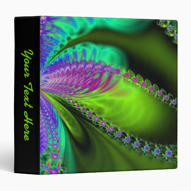 Delight in Colour Personalized Binder (Front/Spine)