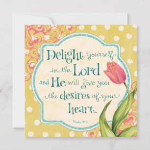 Delight in the Lord - Personalized Invitation