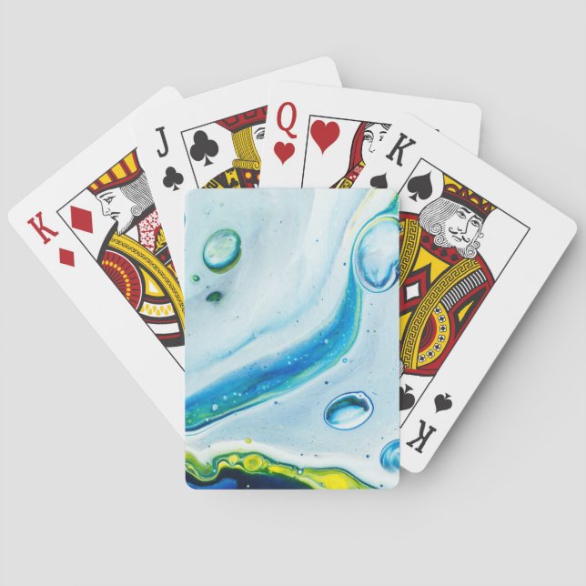 Delightful Beach Playing Cards (Back)
