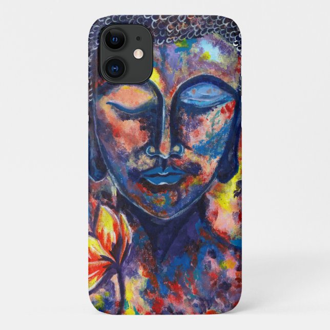 Delightful Buddha Original Abstract Artwork Case-Mate iPhone Case (Back)