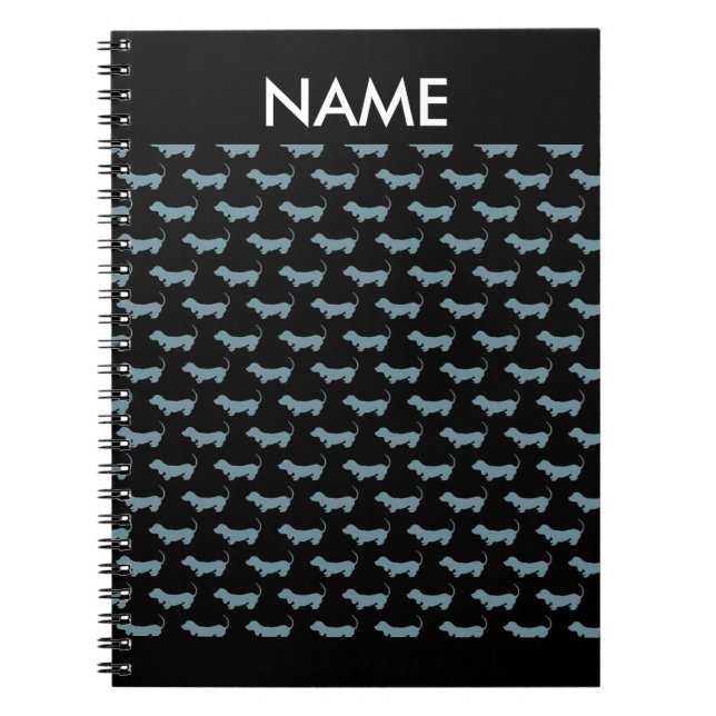 Delightful Dachshunds Notebook (Front)