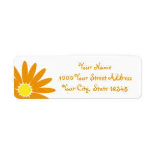 Delightful Daisy Orange Flower