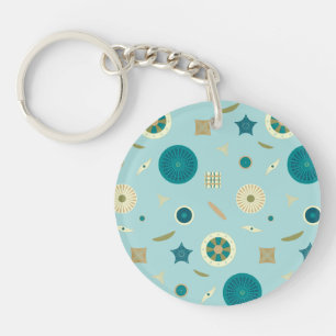 Delightful Diatoms Acrylic Keychain