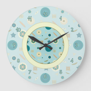 Delightful Diatoms Clock