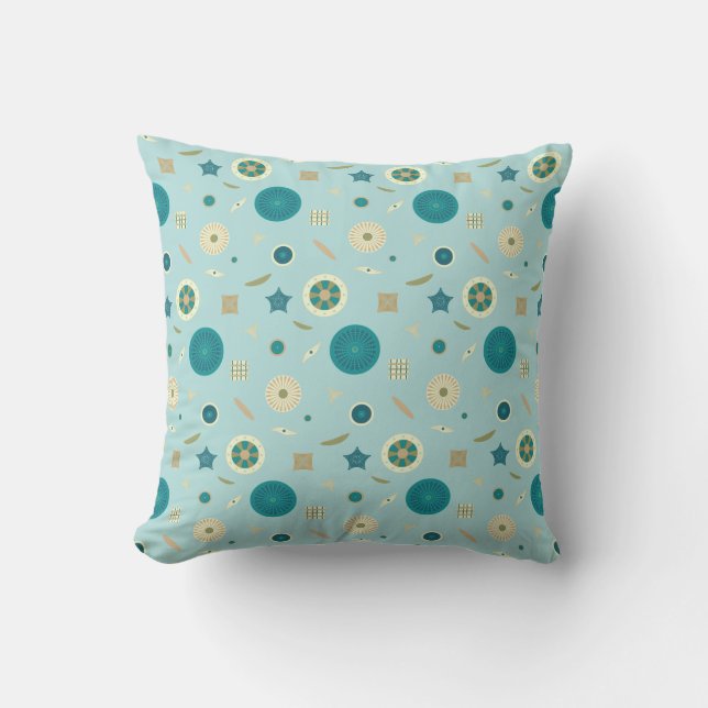 Delightful Diatoms Pillow (Front)