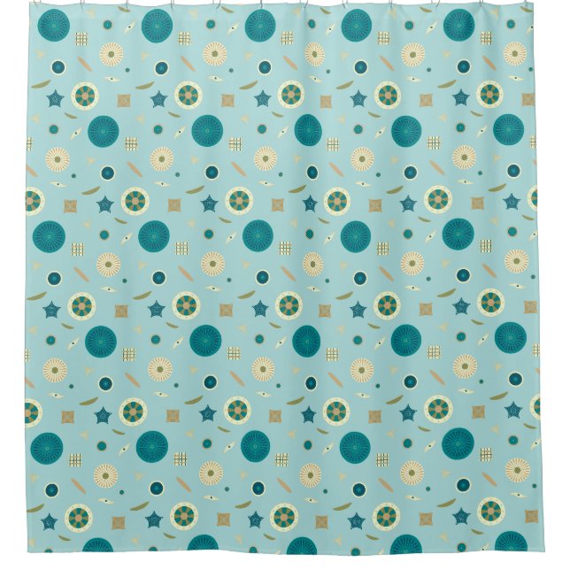 Delightful Diatoms Shower Curtain (Front)