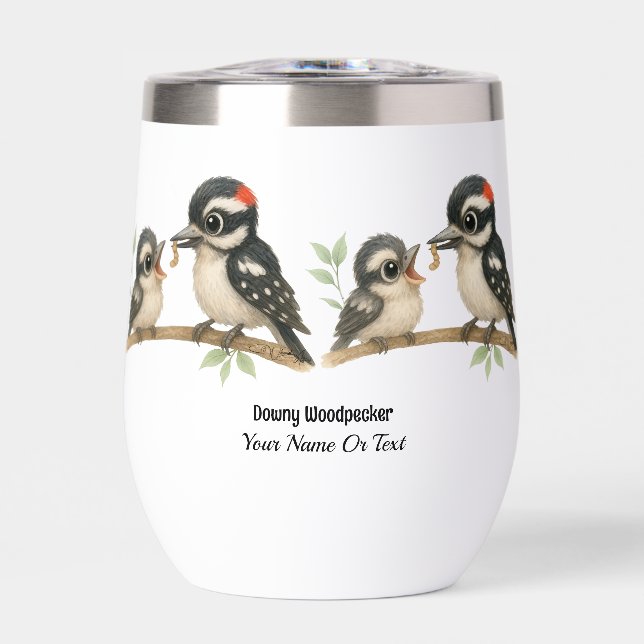 Delightful Downy Woodpecker (Front)
