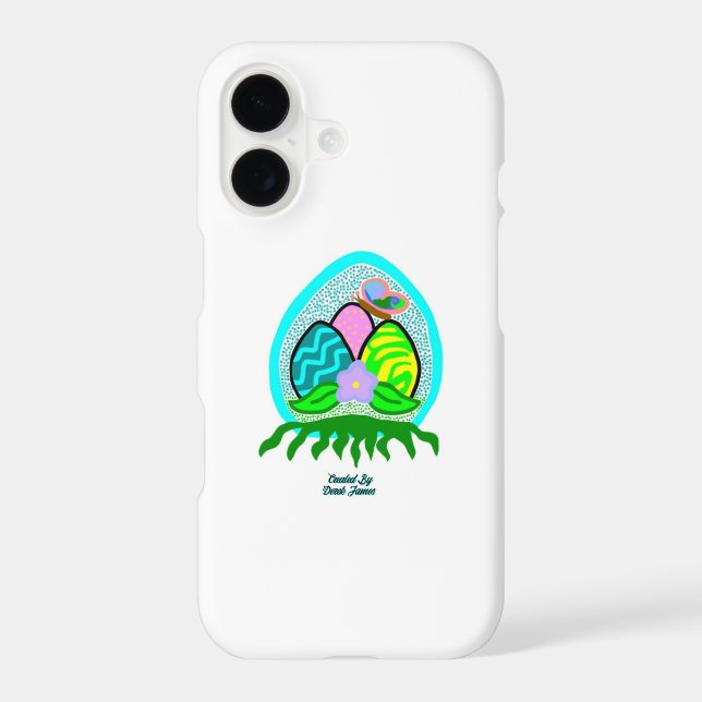 Delightful Easter Eggs Apple iPhone 11 Case (Back)