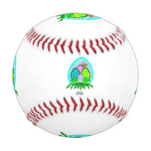 Delightful Easter Eggs Baseball