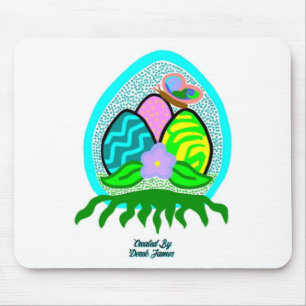 Delightful Easter Eggs Mouse Pad