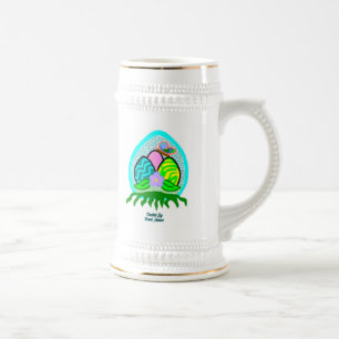 Delightful Easter Eggs Stein Mug