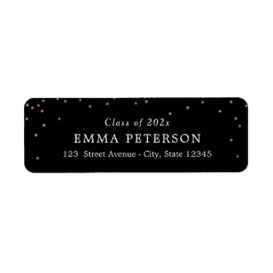 Delightful EDITABLE COLOR Graduation Address