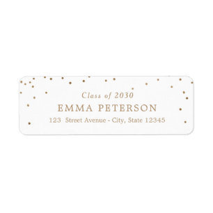 Delightful EDITABLE COLOR Graduation Address