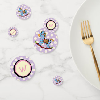 Delightful Hearts Rocking Horse Confetti