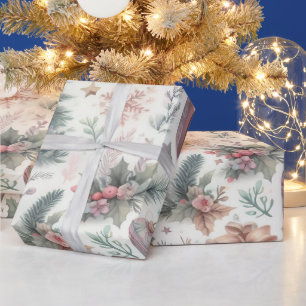 Delightful holiday-themed wrapping paper for gifts