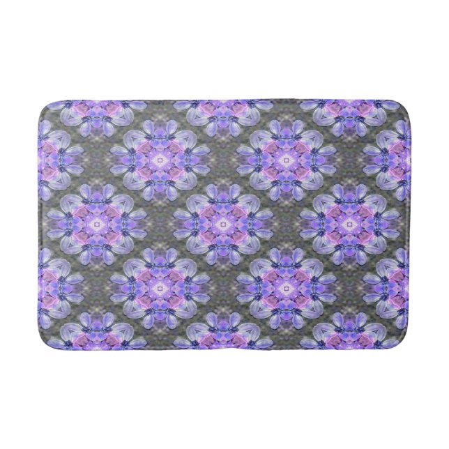 Delightful Lavender... Bath Mat (Front)