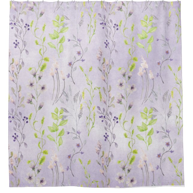 Delightful Purple Wildflowers  (Front)