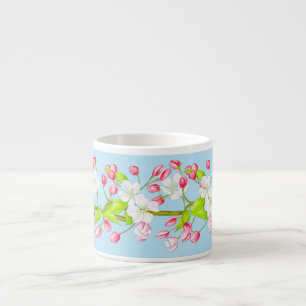 Delightful Spring on an Espresso Mug (C)