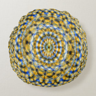 Delightful Summer..... Round Pillow