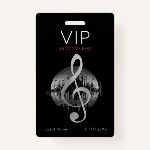 Delightful Tune VIP All Access Badge