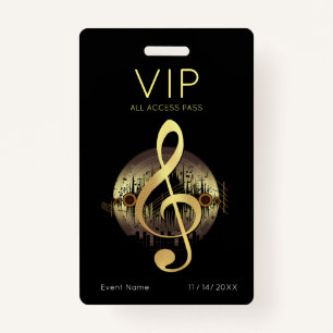 Delightful Tune VIP All Access Badge