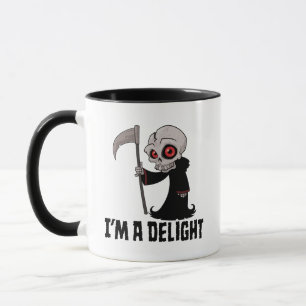 Delightfully Grim Reaper Soul Harvester Mug