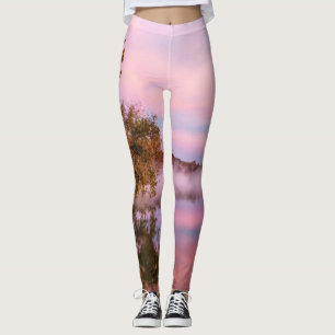 Delightfully Pink Morning Leggings