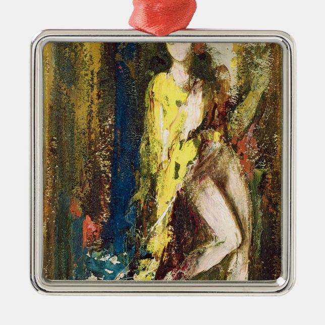 Delilah Metal Ornament (Front)
