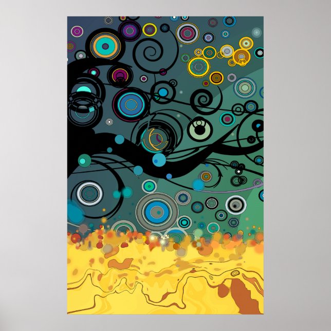Delirium - Abstract Poster (Front)
