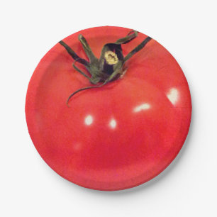 Delish Tomato 4Jonah Paper Plate