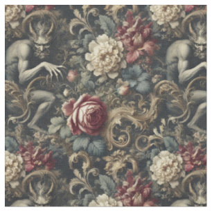 Deliver Us from Decadence – Gothic Classic Tile Fabric