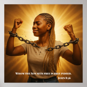 Deliverance in Motion:  Whom the Son sets free  Poster