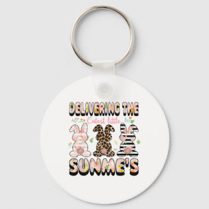 Delivering The Cutest Bunnies Labor And Delivery N Keychain