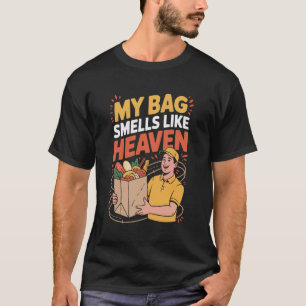 Delivery Driver Motorcycle Food Delivery Guy Couri T-Shirt