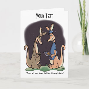 Delivery Folded Greeting Card