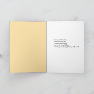 Delivery Greeting Card