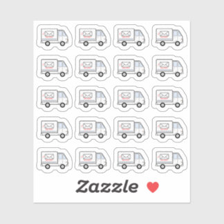 Delivery Mail Truck Bujo Planner 